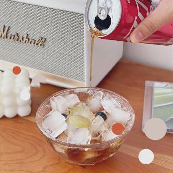 Großhandel B2B Servier Glas Schüssel Schale schönes Muster 6pcs